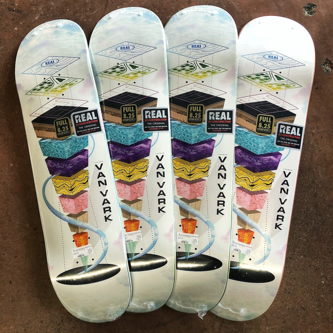 REAL SKATEBOARDS Tanner Van Vark 8.38 【公式通販】